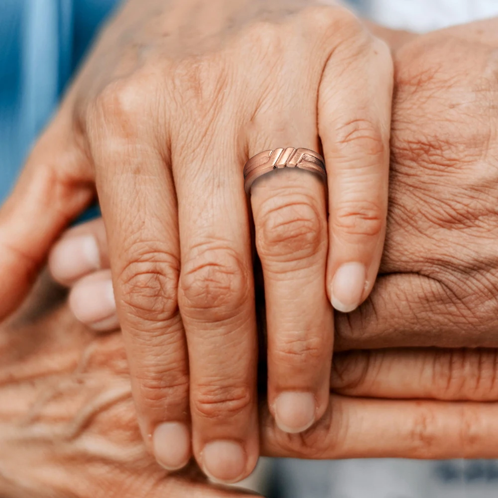 Био магнитное кольцо из чистой меди для мужчин и женщин регулируемый размер|copper