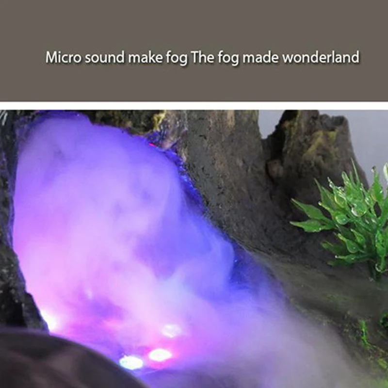 12 Led Industrial Incubator Humidifier Pond Atomizer Air Udifiermih DC 24V Mist Maker Fogger Water Fountain |