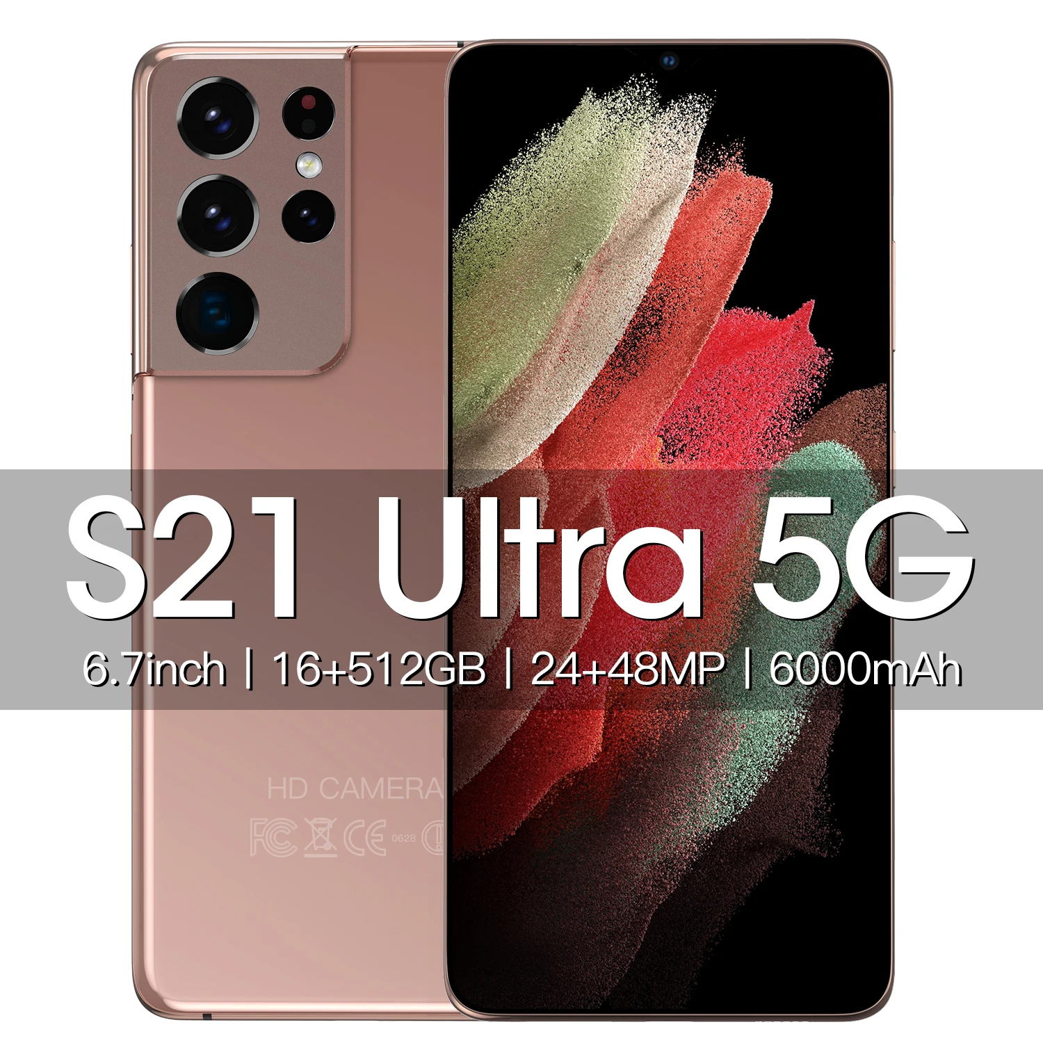 global version s21 ultra 5g dual sim unlocked cellphone mobile phones smartphone 16gb ram 512gb rom free global shipping