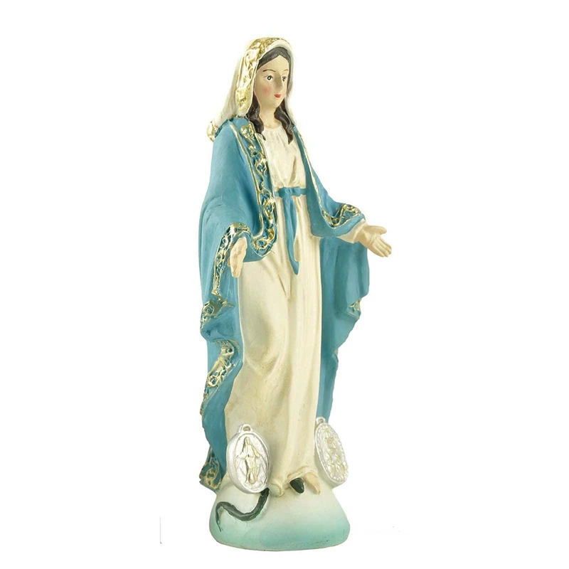 Religious Virgin Jesus Mary Church Family Statue Resin Ritual Ornament Decoration | Дом и сад