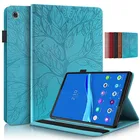 Чехол для Lenovo Tab M10 M 10 FHD Plus TB-X606X 10,3 дюйма, 3D чехол для планшета с рельефным деревом для Lenovo Tab M10 Plus, чехол