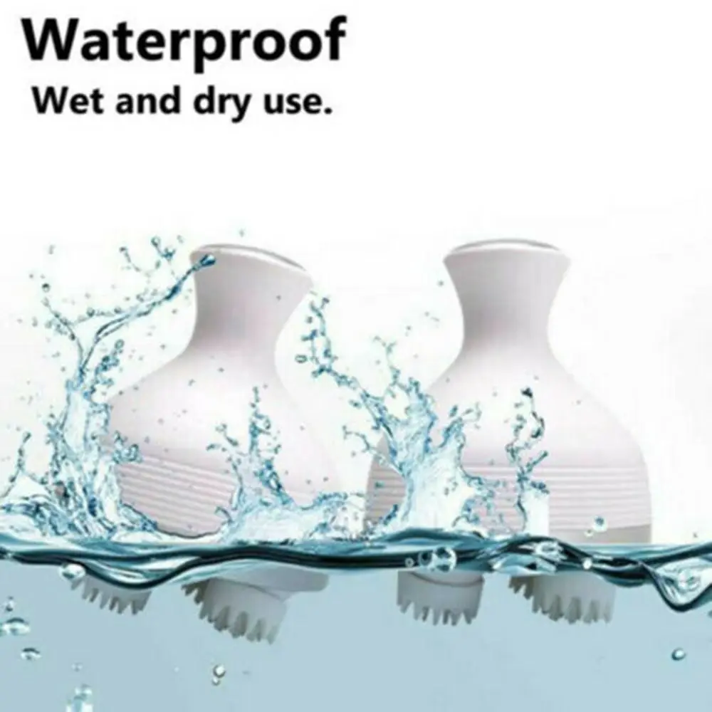 Массажер для головы беспроводной водонепроницаемый белый/синий/розовый |