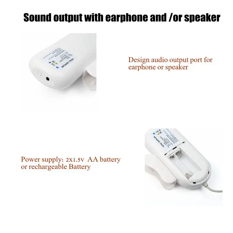 Фетальный допплер Vcomin карманный портативный аппарат для удержания фетальной