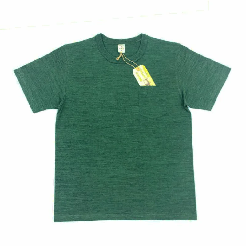 

Мужская футболка с карманом BOB DONG, серая Базовая футболка с карманами, лето 2019