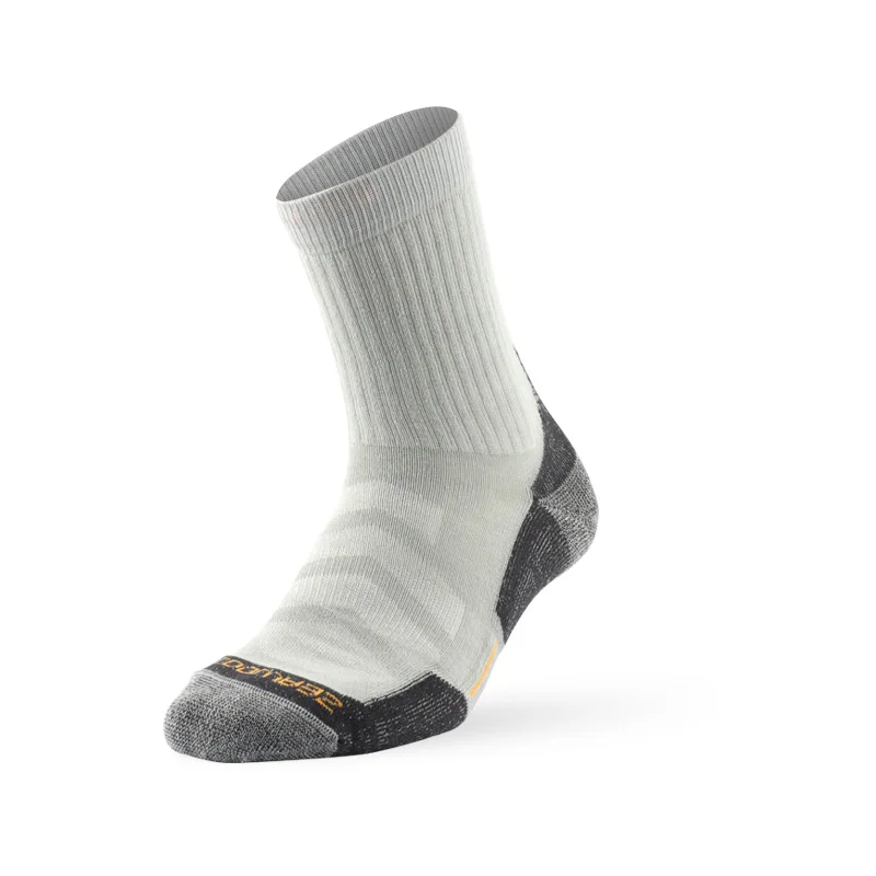 1 pair gray black Носки для бега, ZEALWOOD унисекс, антибактериальная влага, впитывающая подушка, походные носки, носки для мужчин, женские носки, 1/3 пар - Цвет: 1 pair gray black
