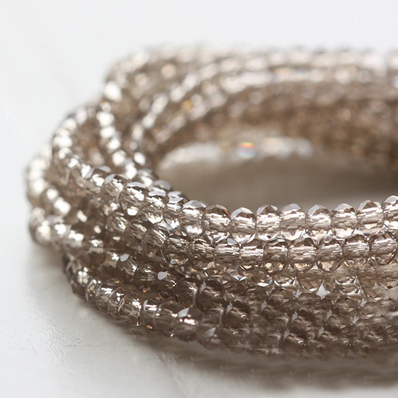 BEAUCHAMP оптовая продажа 2 мм Крошечные Хрустальные чешские бусины форма Рондель