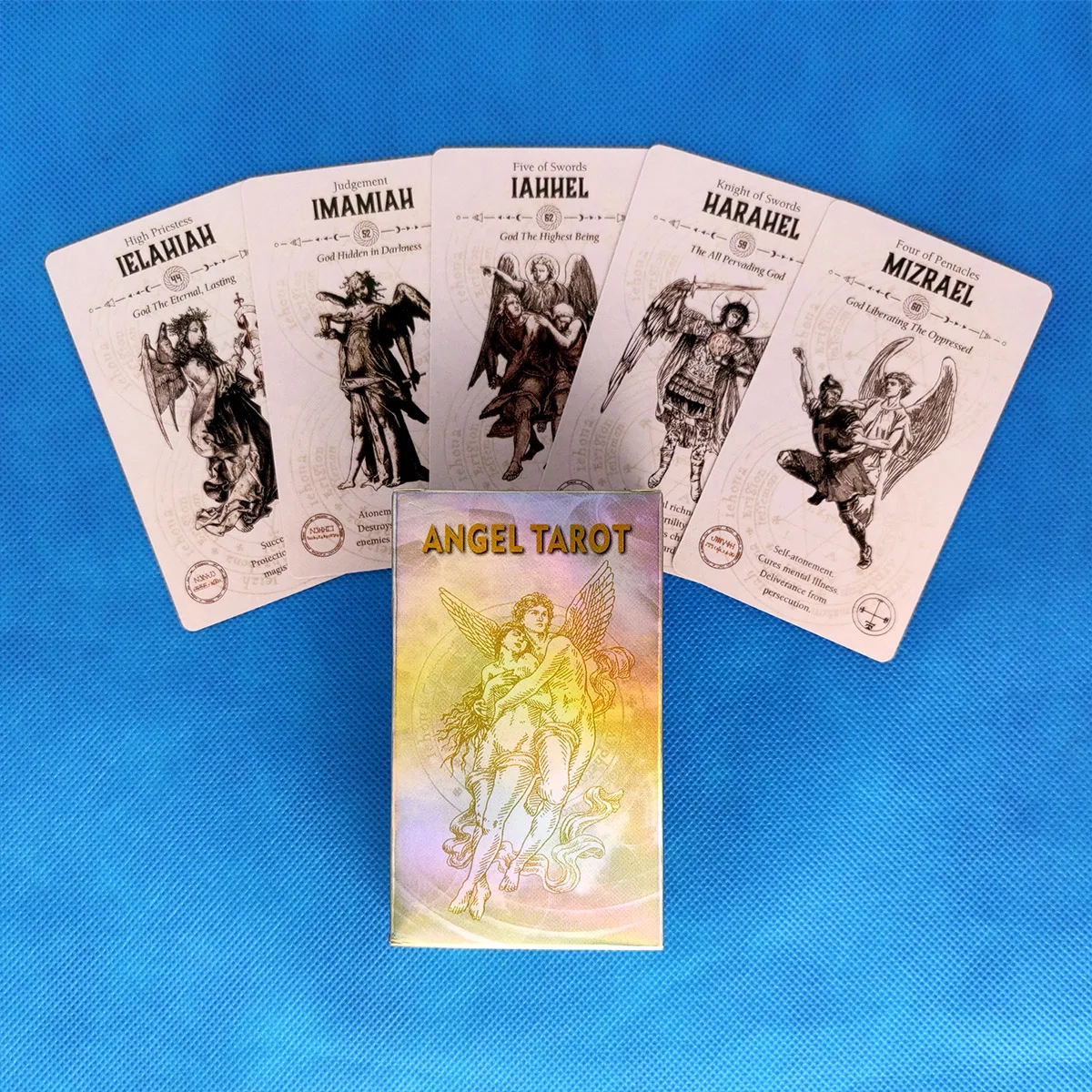 Новые карты Angel Tarot и палуба для гадания в PDF руководстве развлекательная