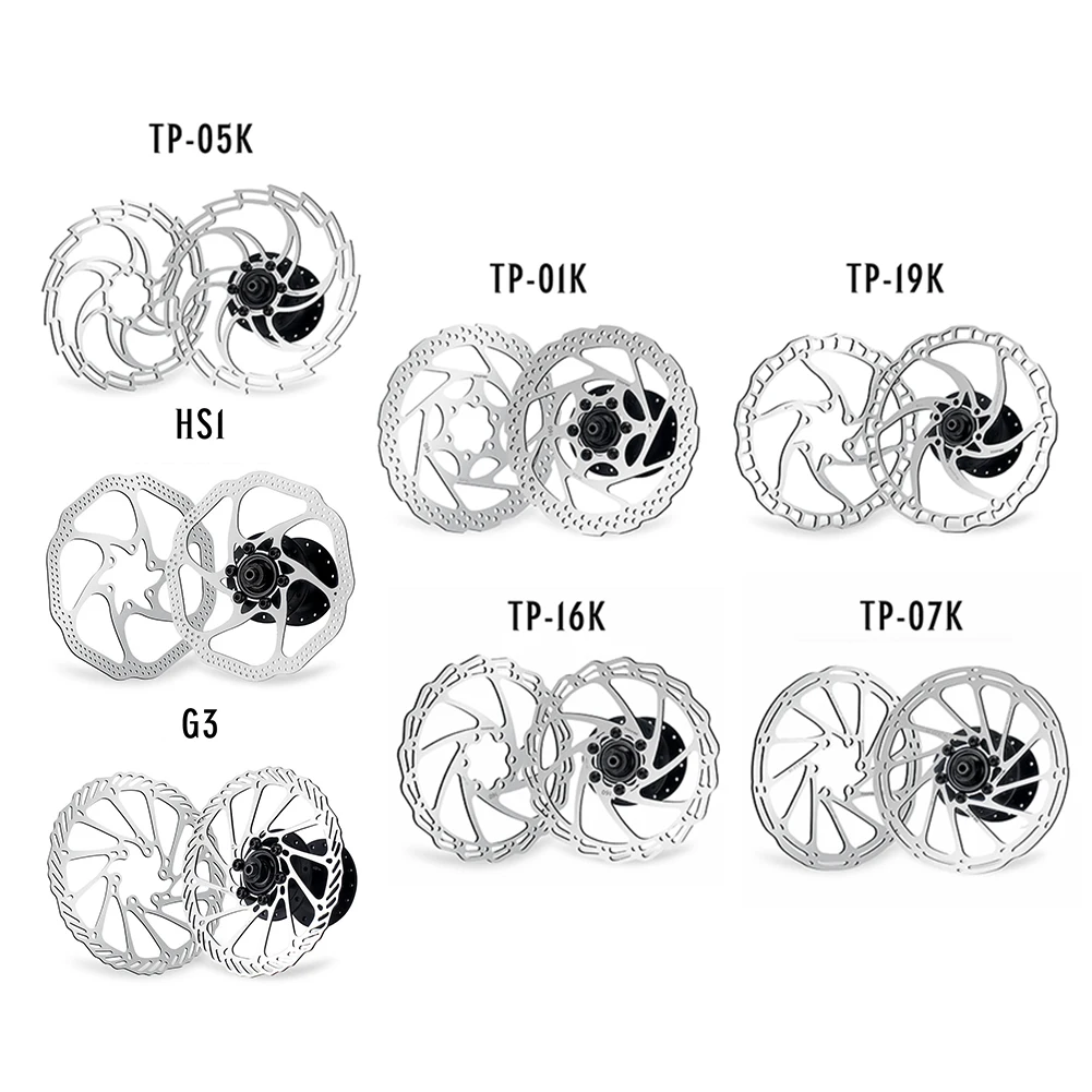 

Mountain Bike Bicycle Disc 160mm Diagonal Hole 44mm Six Nail Disc With Screw Bicycle Parts
