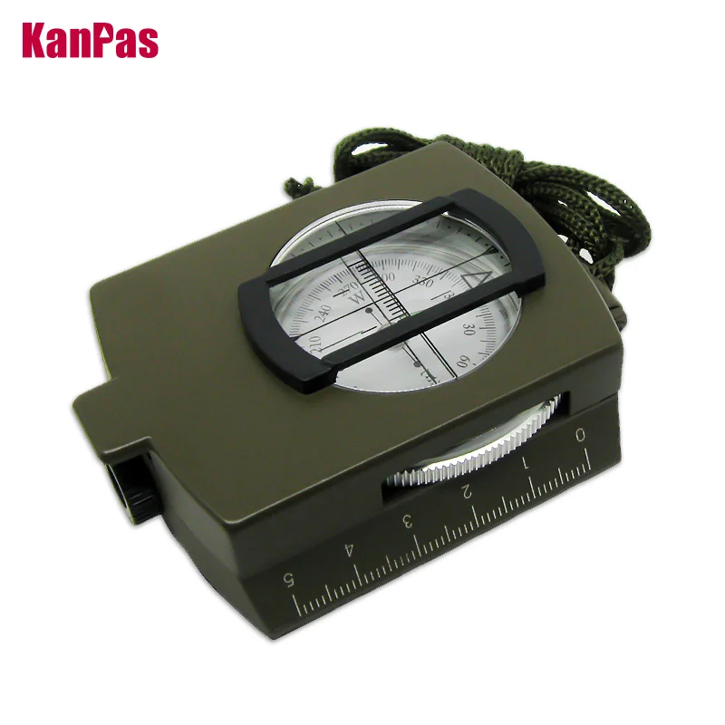 Металлический компас KANPAS из сплава Военный на открытом воздухе бесплатная