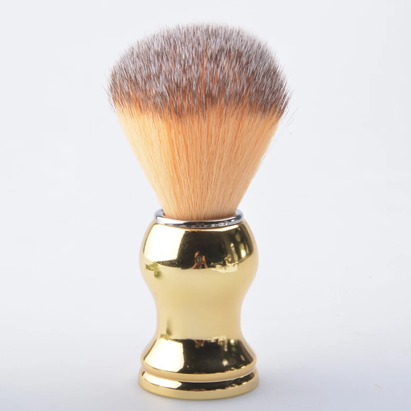 CSB синтетическая нейлоновая мягкая щетка для бритья мужчин золотая ручка