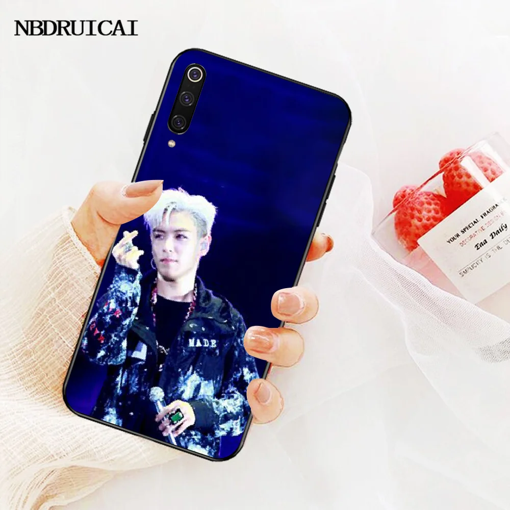 Черный мягкий чехол PENGHUWAN BigBang T.O для телефона Redmi Note 8 8A 7 6 6A 5 5A 4 4X 4A Go Pro Plus Prime |