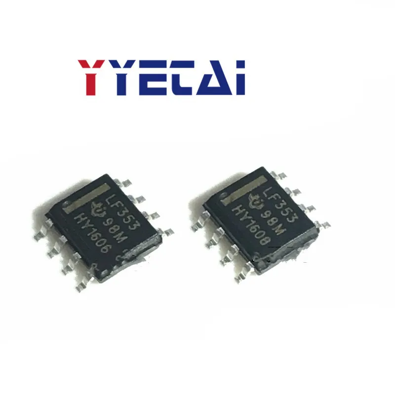 

TAI 20 шт. Новинка LF353DR LF353 SMD SOP8 Dual Op Amp