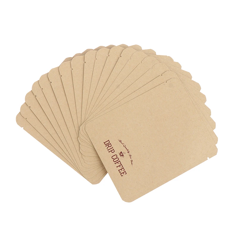 Горячая Распродажа! 50 шт. бумажные пакеты с плоским дном для чая и кофе | Дом сад