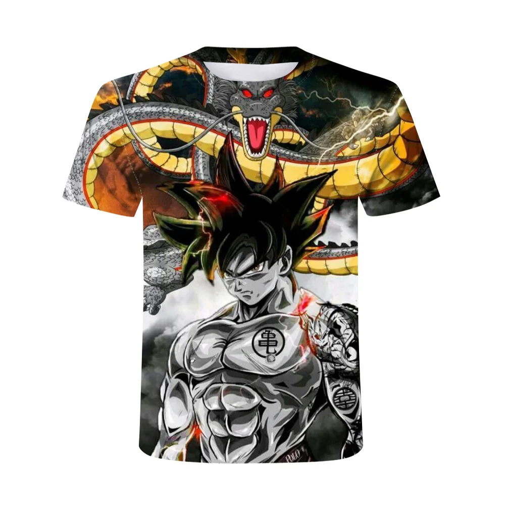 

Super Monkey Transformed Into T-Shirt Summer 2021 Boy T-shirt Kids 3D Printing Japanese Anime Shirt Girl Tee Top Kids Clothing