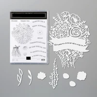 artistry blooms metal cutting dies and stamps scrapbooking craft stencil diy album sheet mold mould decor