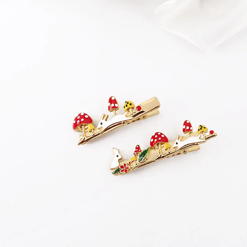 Новинка 2019 Модный милый головной убор с кроликом и грибом для девушек