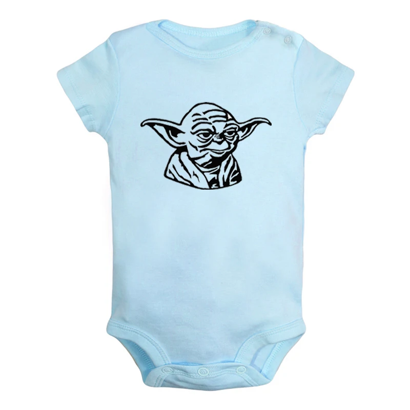 JcBaby850BLD BB-8 «Звездные войны», «Пробуждение силы», «Сопротивление», Одежда для новорожденных мальчиков и девочек, комбинезон с принтом, боди для младенцев, хлопковые комплекты одежды - Цвет: JcBaby850BLD