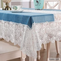 european tablecloth rectangular household coffee table cloth tv counter cloth lace table flag table cloth