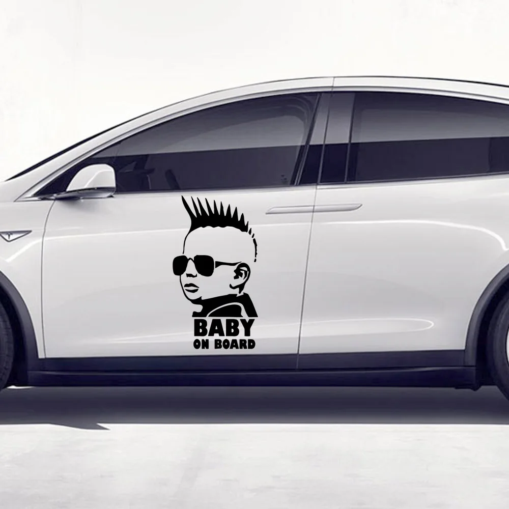 

Cartoon Baby on Board Auto Sticker Art Car Decals New Design Pattern