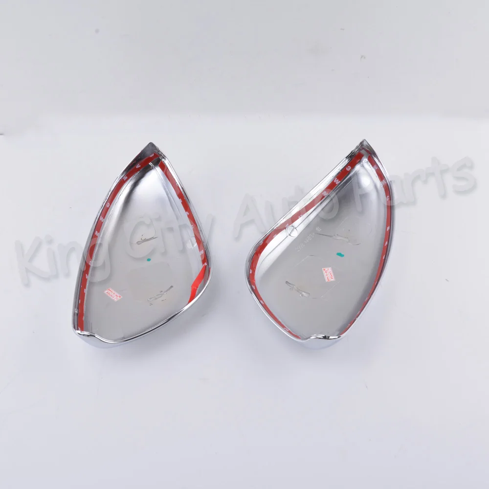Крышка QX 1 пара для Peugeot 2008 208 14 17 хромированная крышка внешнего зеркала заднего