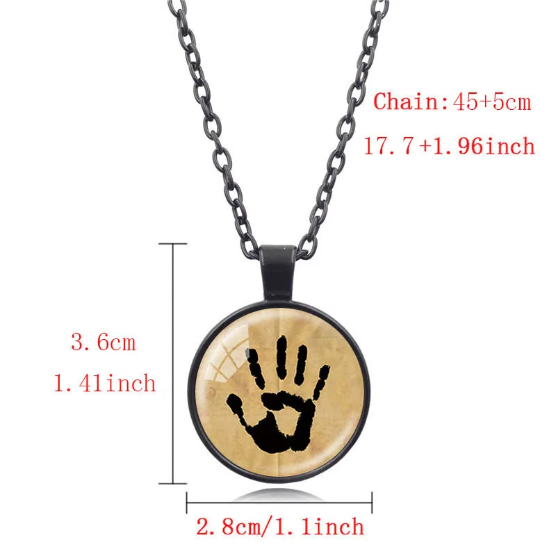 Винтажные Ювелирные изделия ручной работы кулон в виде таинственной ноты