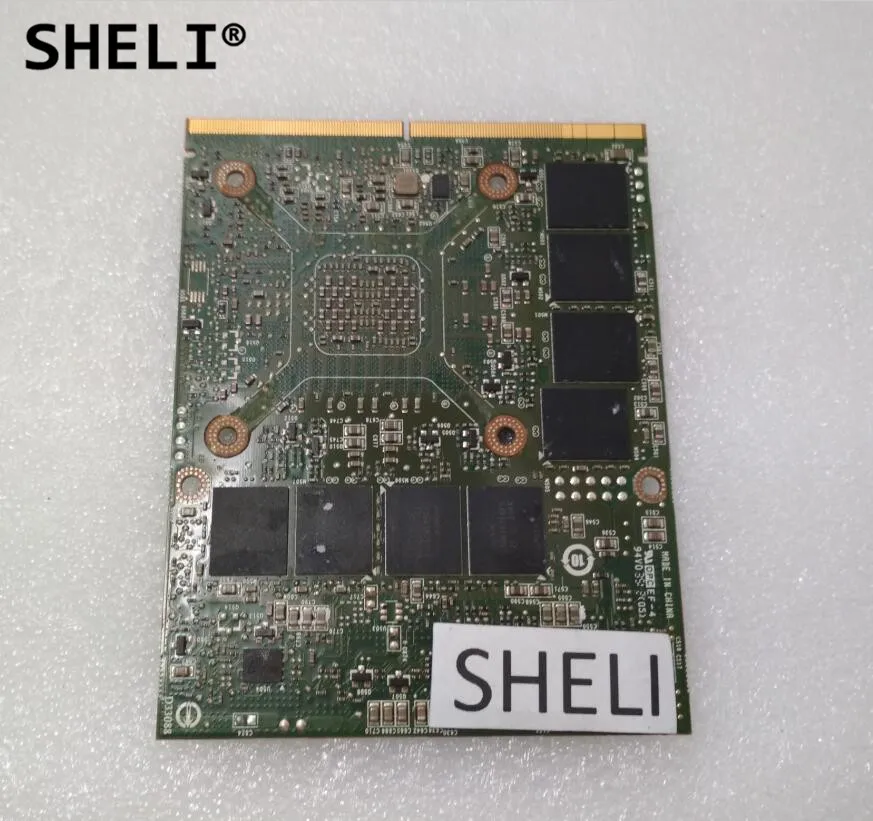 Графическая карта SHELI GTX675M GTX 675M 2G N13E GS1 A1 для DELL M17X M18X M15X видеокарта 180 11314 1002