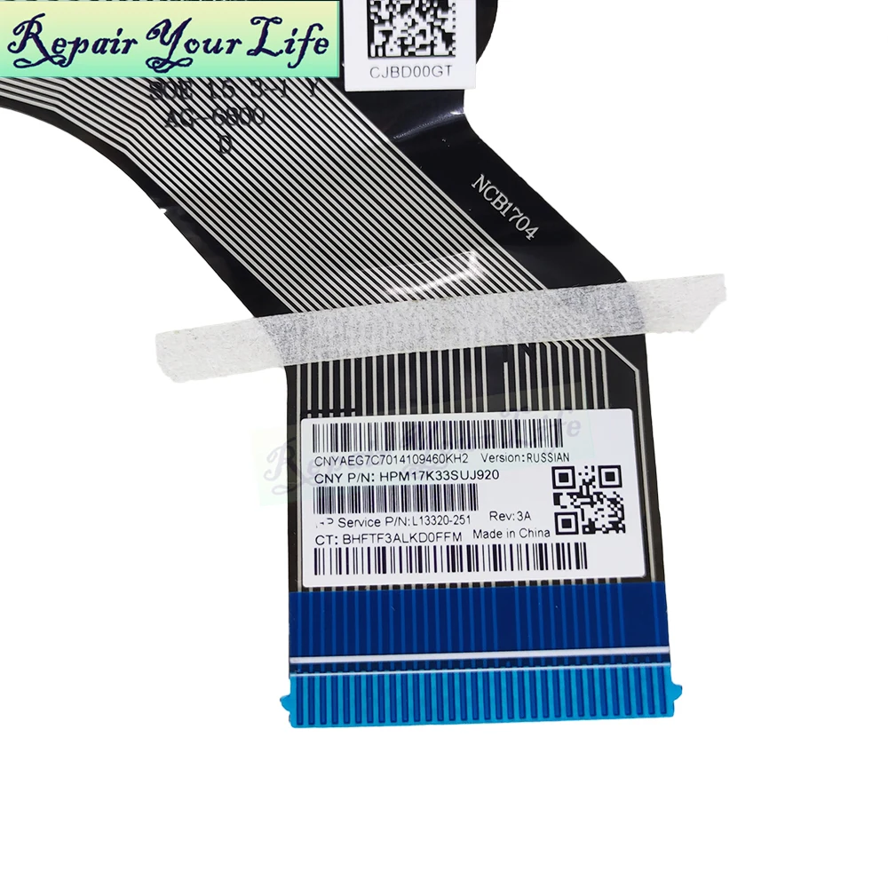 Клавиатура для ноутбука HP Pavilion 15-DA 15-DB 15-DF 15-DX 15-DW L13320-251 Русская раскладка TPN-C135 TPN-C136