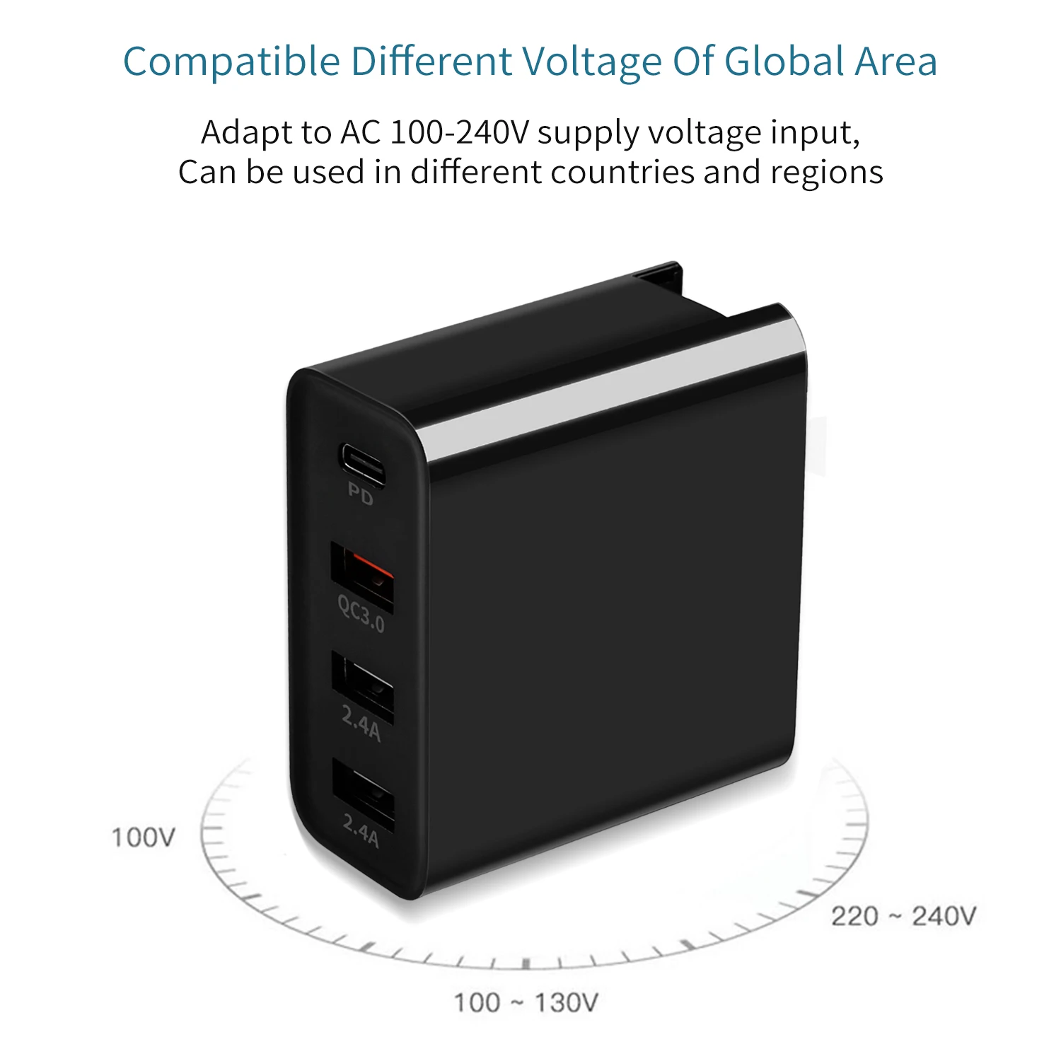 GOOJODOQ PD зарядное устройство 48 Вт USB быстрое зарядное устройство QC3.0 настенное зарядное устройство для iphone 11 XS Max Pro Apple iPad для samsung huawei Xiaomi Tablet