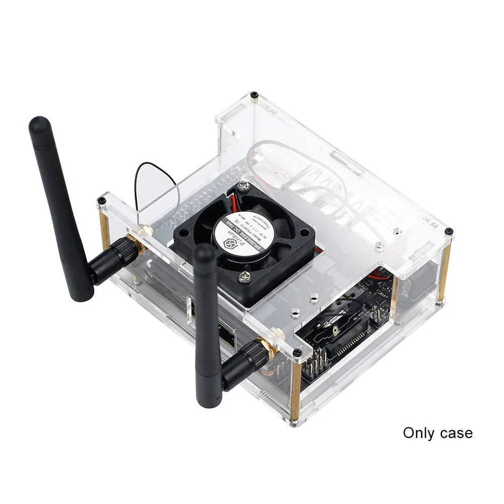 NVIDIA Jetson Nano Прозрачный Акриловый чехол для с охлаждающим