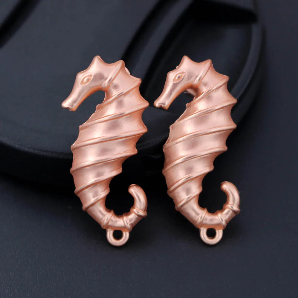 10 пар женские серьги Висячие ювелирные изделия аксессуары в виде морского конька