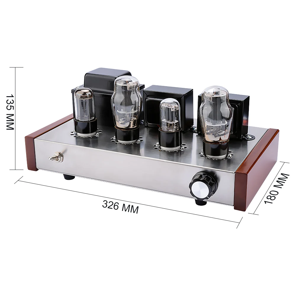 AIYIMA трубчатый HiFi усилитель звука класса A 6N9P 6P3P Amp предусилитель Стерео аудио DIY