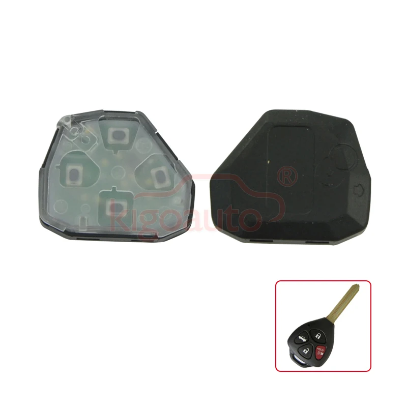 Дистанционный ключ 4 кнопки 4D67G H чип toy43 315 МГц GQ4-29T для 2008 2009 2010 Toyota Corolla Camry kigoauto |