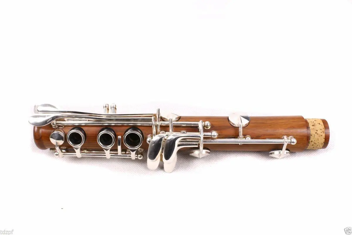 Advance Профессиональный кларнет из палисандра ключ Bb с серебряным покрытием Ключ