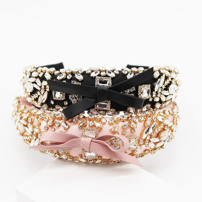 Ободок для волос Женский инкрустированный жемчугом