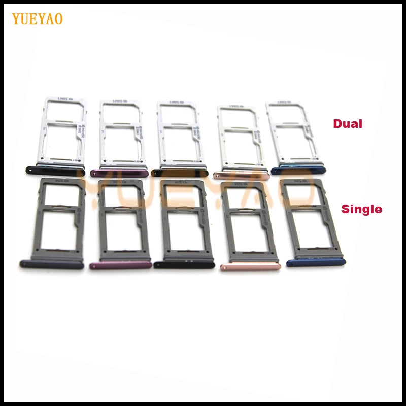 Одиночная/двойная sim-карта/одна sim-карта + слот-лоток для Micro SD Samsung Galaxy S9 / Plus Sim