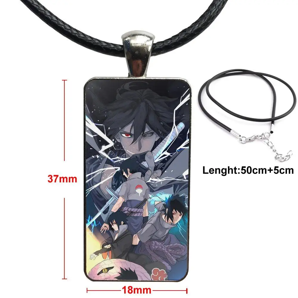 Akame Ga Kill Anime Zerochan For Lovers Girl Friend Best Gift Glass Pendant Necklace Handmade Half Rectangle | Украшения и