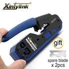 Обжимной инструмент xintylink RJ45, плоскогубцы, сетевой обжимной резак, зажим для ethernet, Клещи для резки RG45 cat6 cat5e cat5 RJ11 RJ12