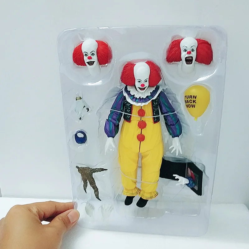 18 см Новый NECA IT пеннивайз Джокер 1990 старая версия клоун модель для детей подарок