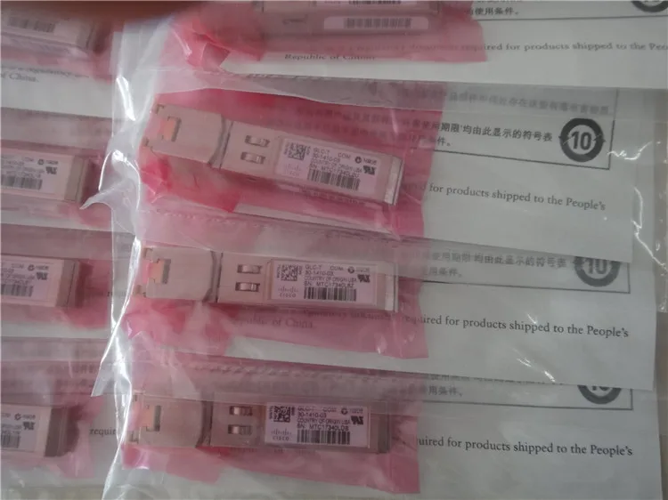 Оригинальный GLC T 1000BASE-T Gigabit Медь трансивер SFP модуля RJ45 разъем GLC-T модуль |