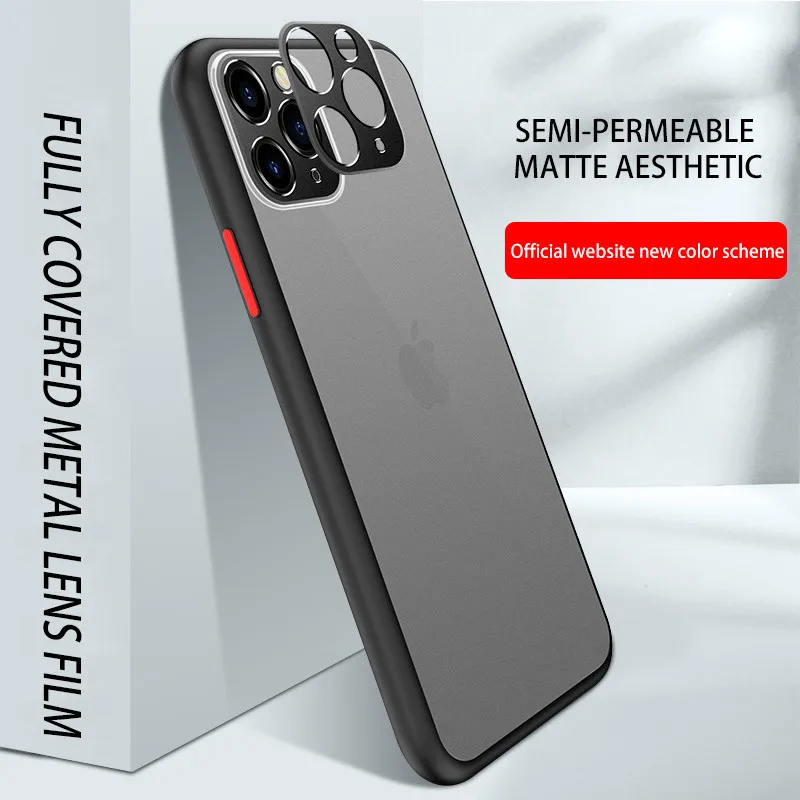 Lovebay металлический защитный чехол для объектива мобильный телефон iPhone 11 Мягкий