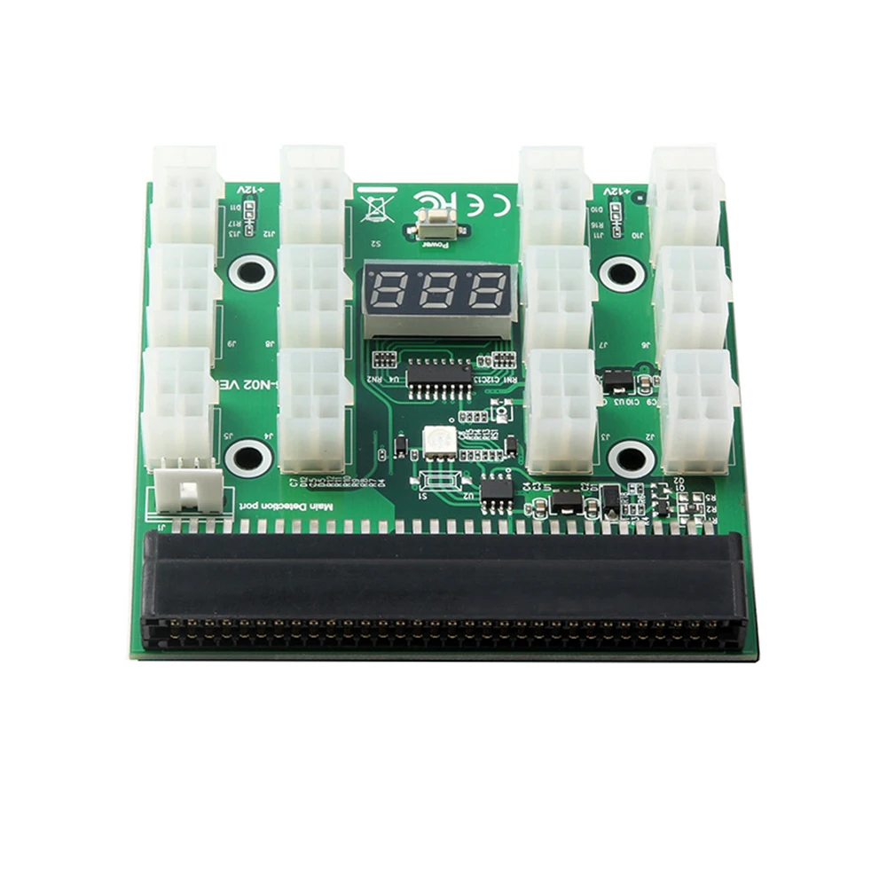 Breakout Board Adapter for Server Power Supply HP 1200W 750W PSU GPU Mining | Компьютеры и офис