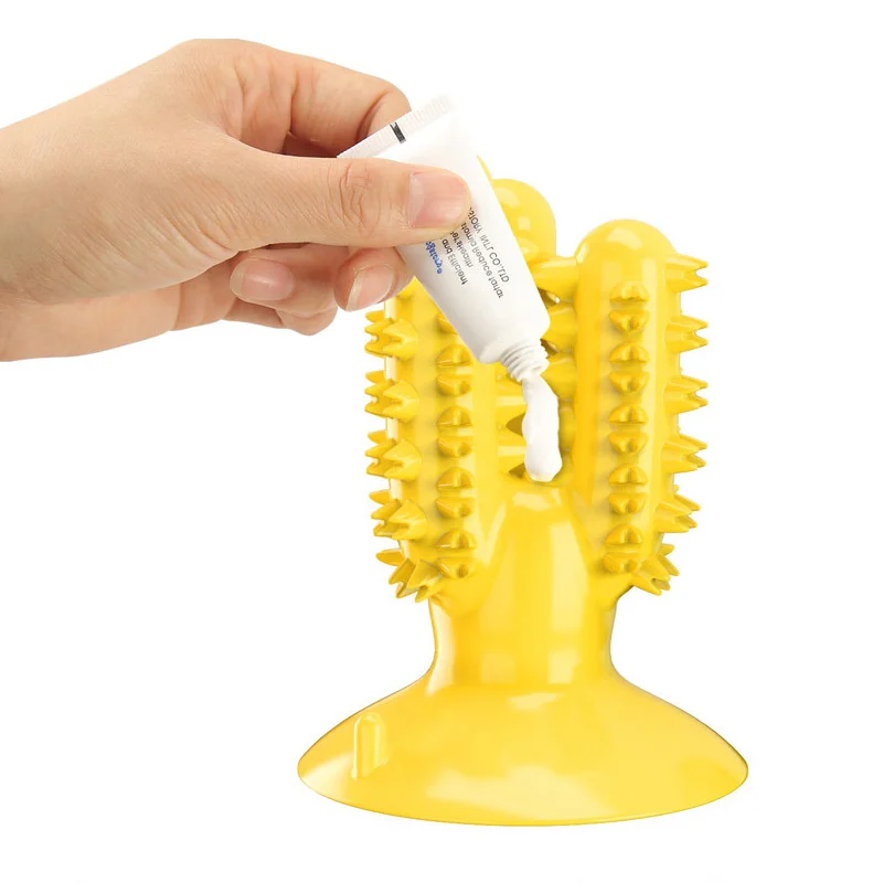 

Dog Toothbrush Toys for Dogs Interactive Toy Training IQ Teeth Cleaning Durable Small Medium Large Dog Puppy Chewing