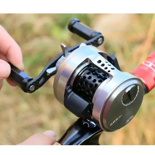 Мощная металлическая Троллинг Рыболовная катушка легкая обычная барабанная для