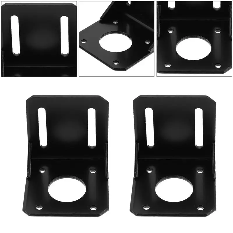 

4pcs Practical Stepper Motor Mounted Bracket 3D Printer Motor Alloy Holder