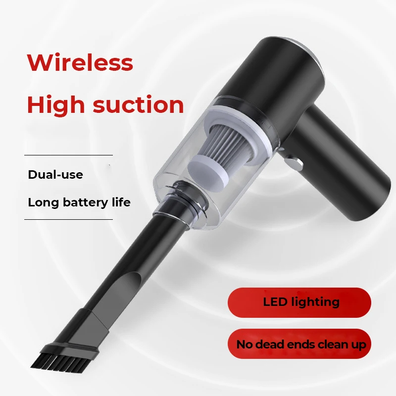 

USB Rechargeable Cordless 5500Pa120W Portable Handheld Powerful Wireless Car Vacuum Cleaner Suction for SUV Truck Home Office