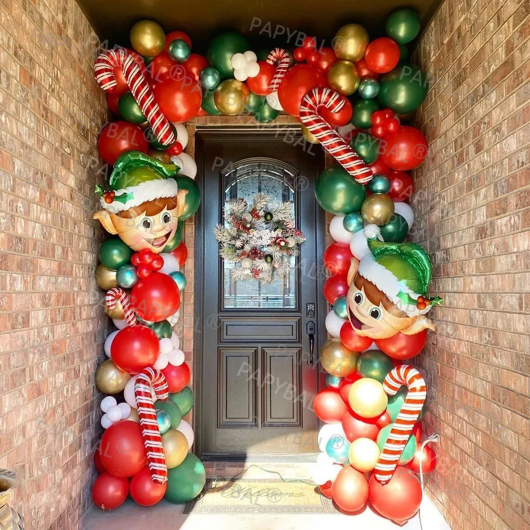 

173 шт., воздушные шары с надписью «Merry Christmas»