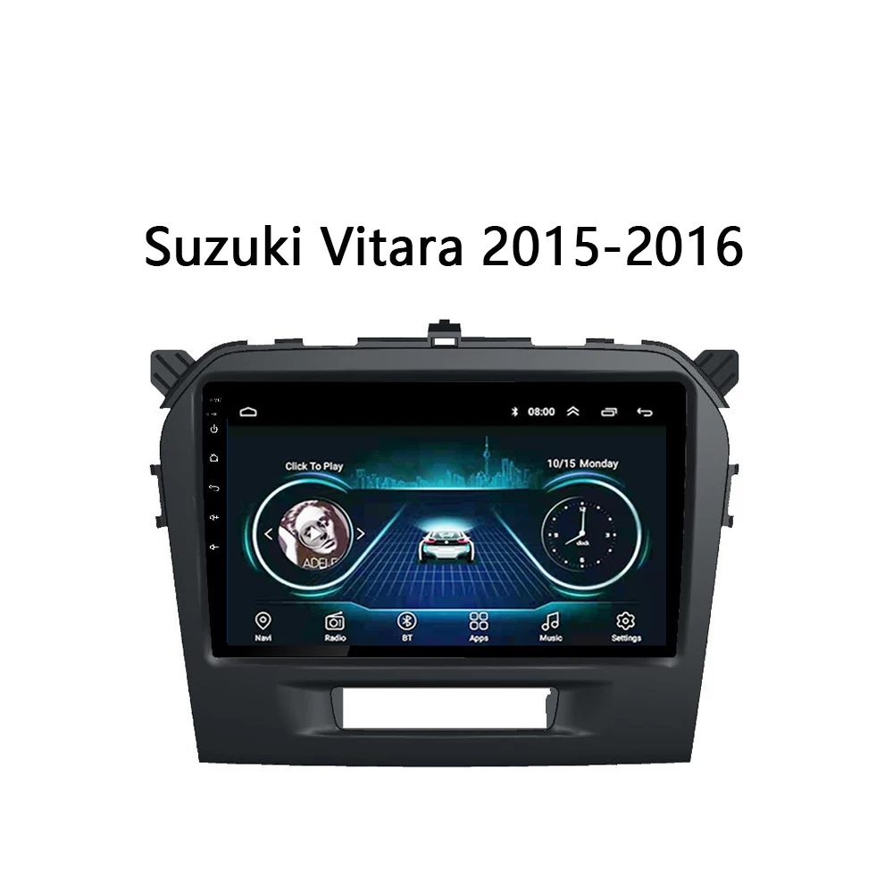 Автомагнитола для Suzuki Vitara 2015 2016 2017 мультимедийная система GPS навигация Поддержка