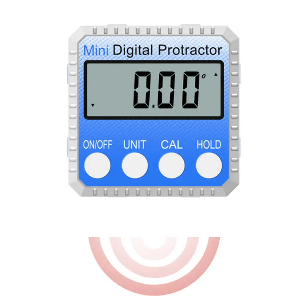 Цифровой мини транспортир электронный угломер инклинометр линейка для наклона