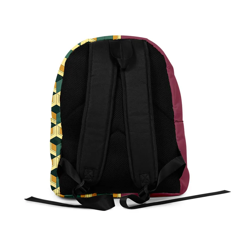 demon slayer kimetsu no yaiba backpack canvas bag kamado tanjirou school bags girl mochila feminina nezuko notebook bag cosplay free global shipping
