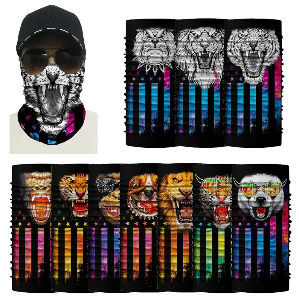 Новейшая модная 3D Рождественская маска на Хэллоуин Балаклава мотоцикл езда